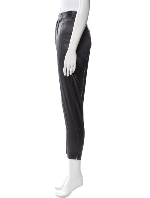 Fleur Du Mal Silk Skinny Leg Pants