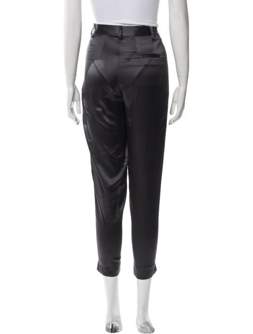 Fleur Du Mal Silk Skinny Leg Pants
