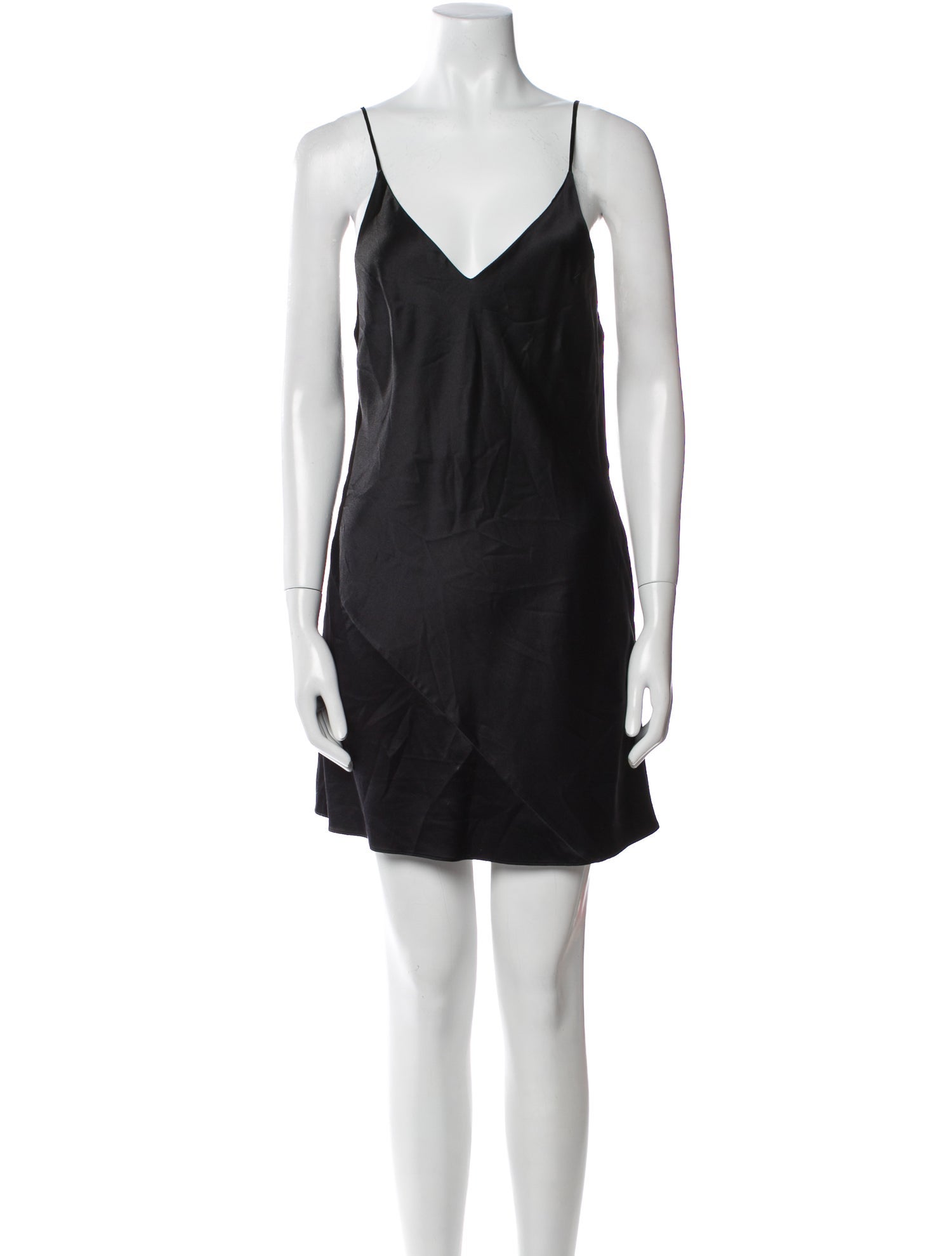Fleur Du Mal Silk Mini Dress