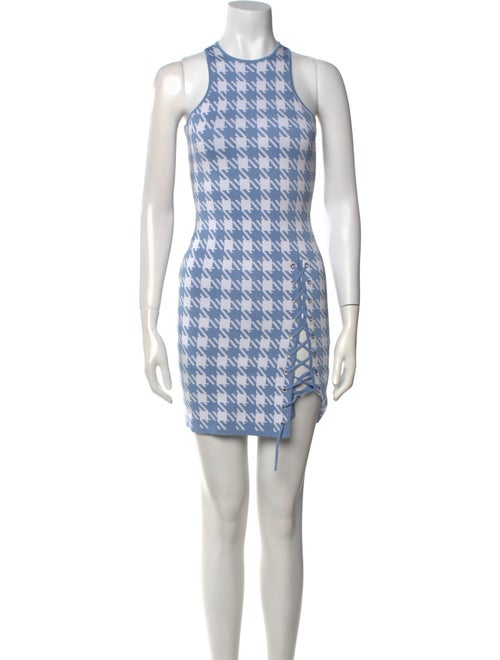 Fleur Du Mal Printed Mini Dress