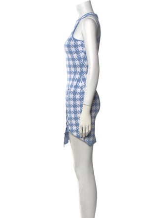 Fleur Du Mal Printed Mini Dress