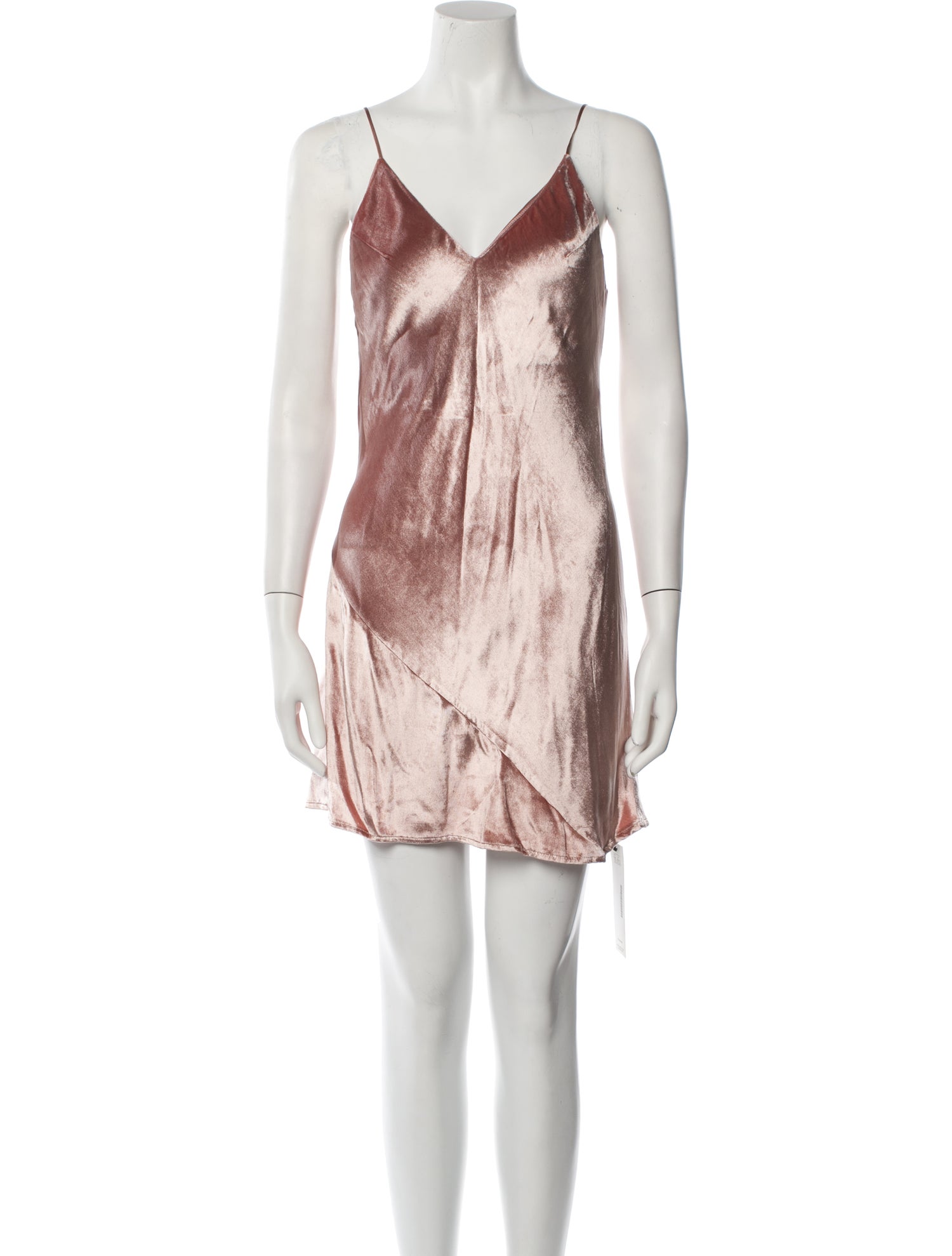 Fleur Du Mal V-Neck Mini Dress