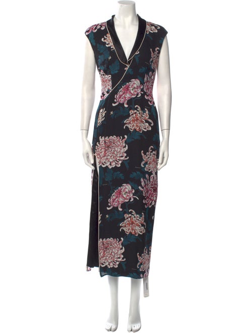 Fleur Du Mal Silk Long Dress