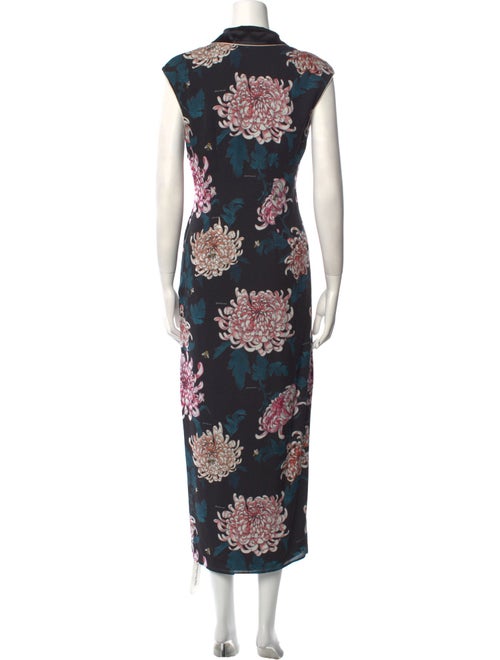 Fleur Du Mal Silk Long Dress