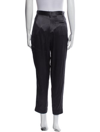 Fleur Du Mal Silk Skinny Leg Pants