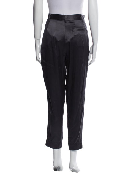 Fleur Du Mal Silk Skinny Leg Pants