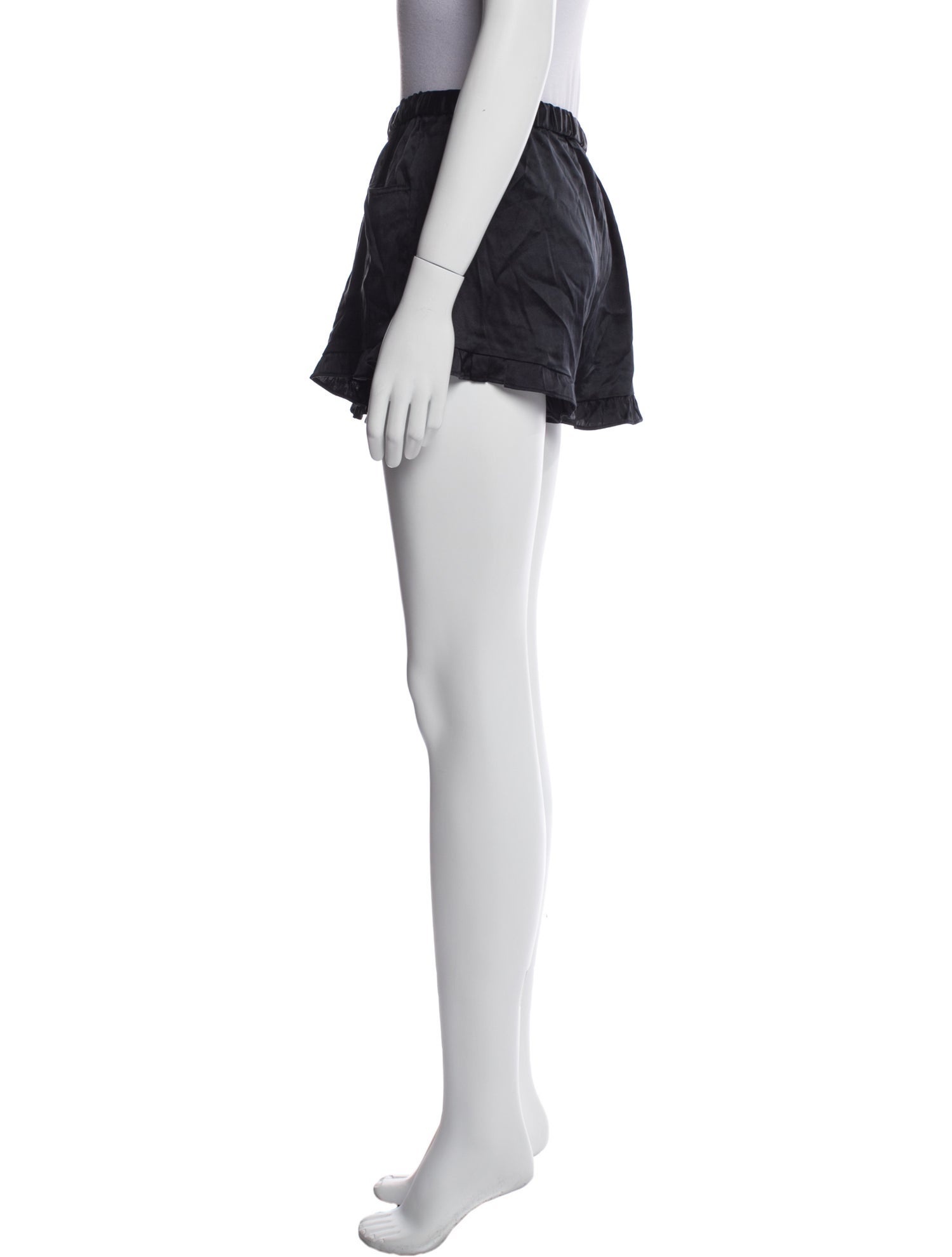 Fleur Du Mal Silk Mini Shorts