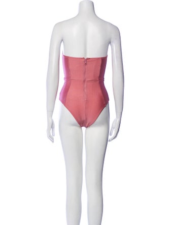 Fleur Du Mal Strapless Bodysuit