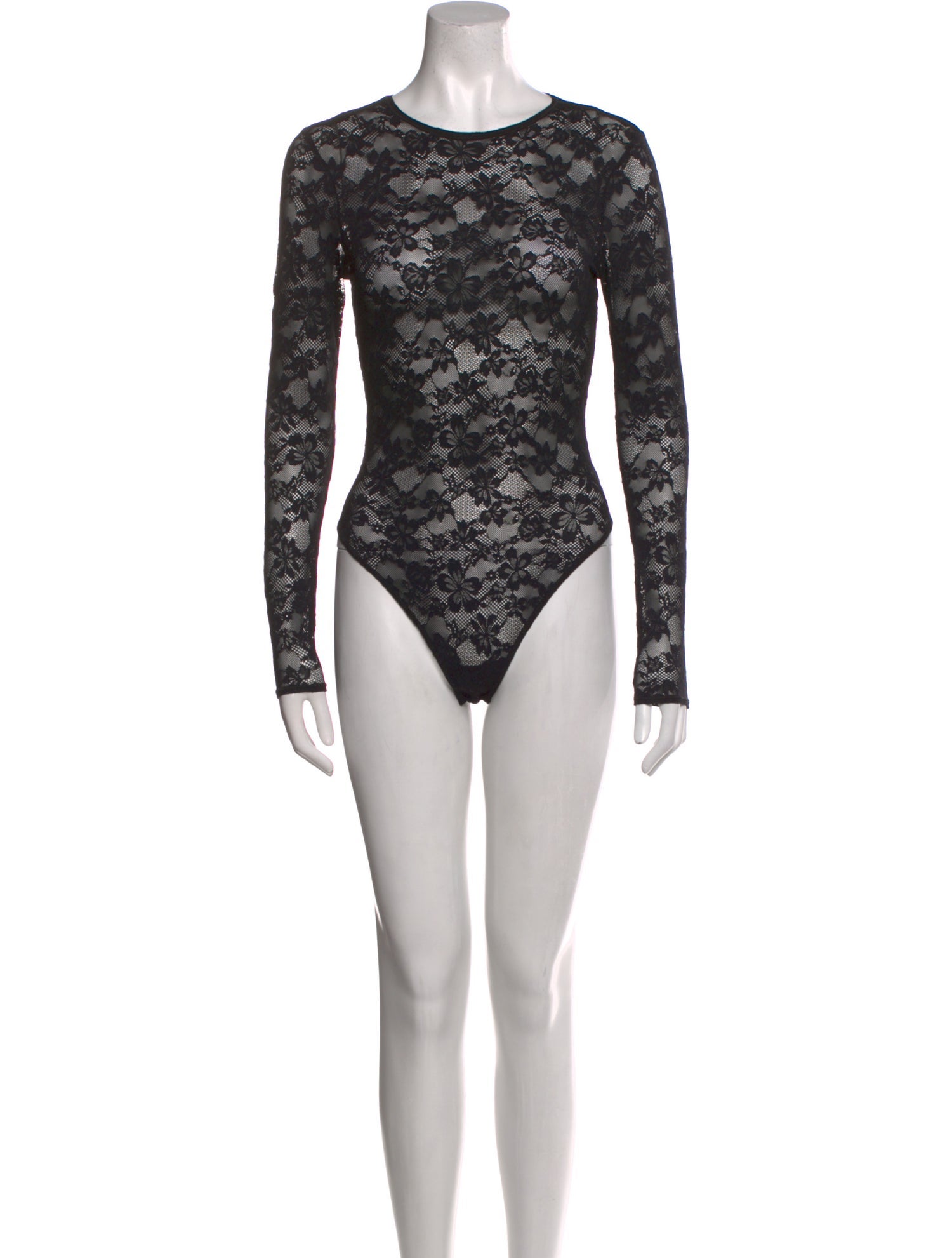 Fleur Du Mal Crew Neck Long Sleeve Bodysuit w/ Tags
