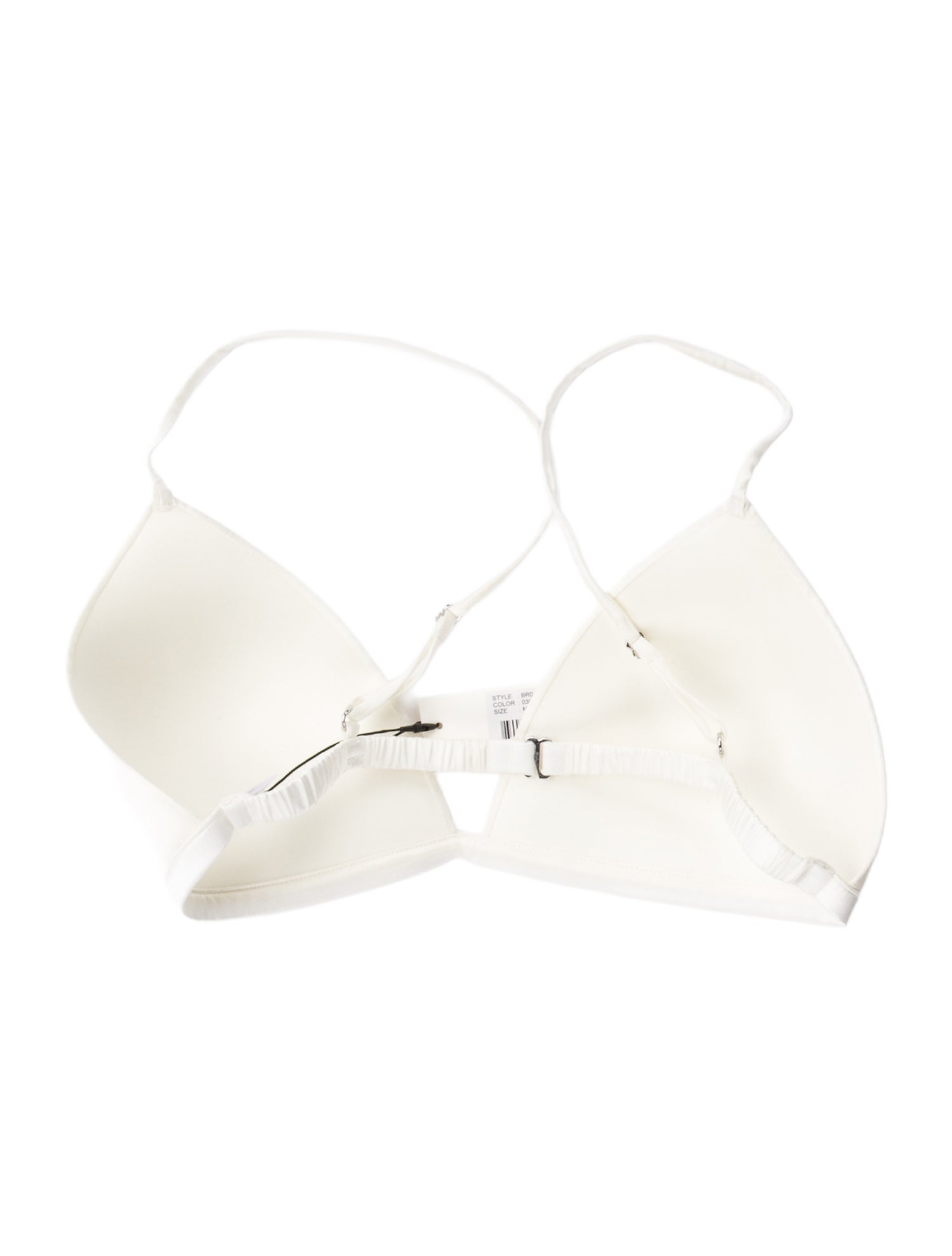 Fleur Du Mal Silk Strapless Crop Top