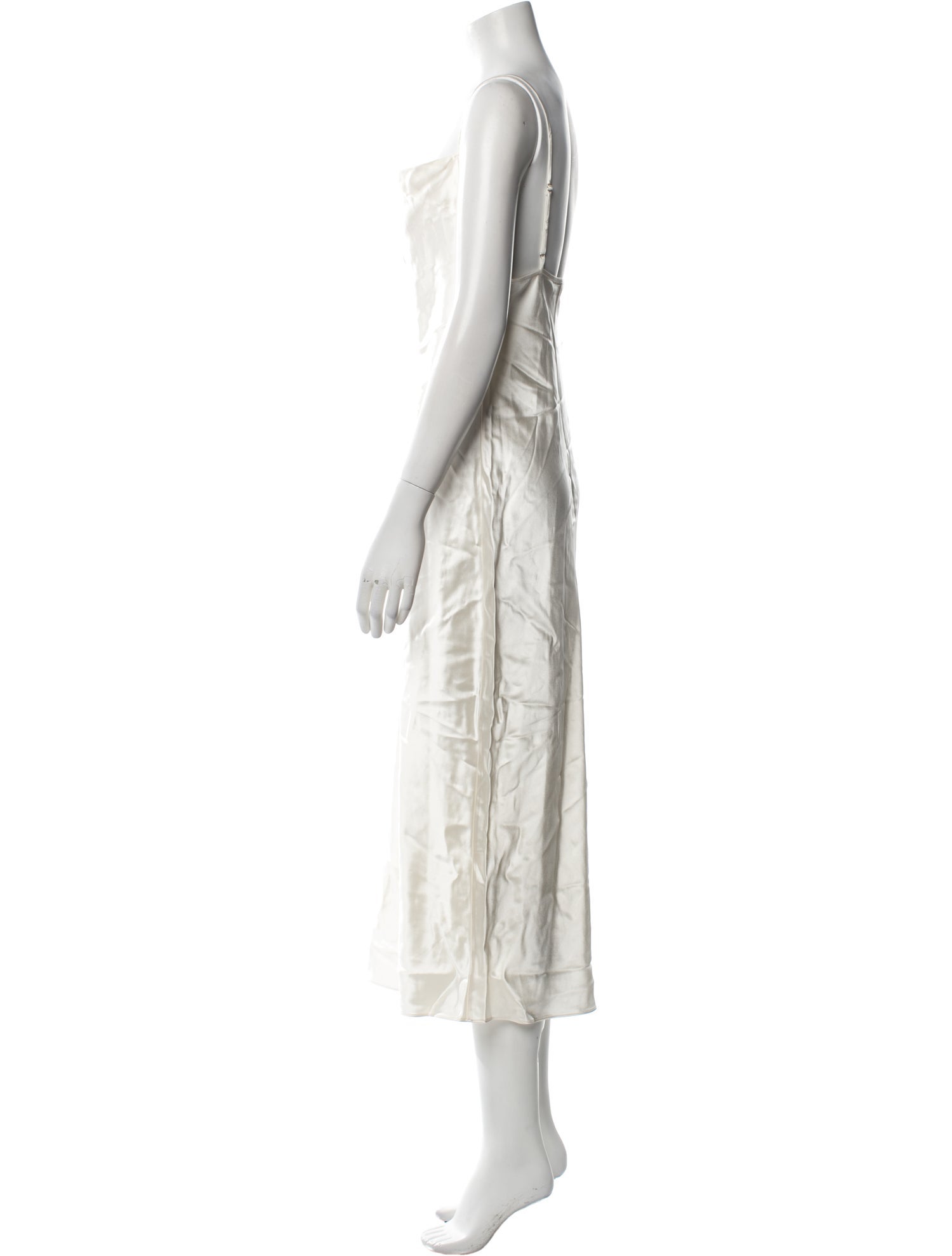 Fleur Du Mal Silk Long Dress