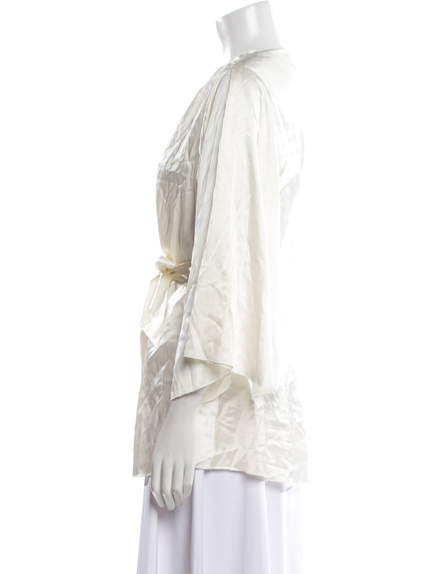 Fleur Du Mal V-Neck Three-Quarter Sleeve Tunic