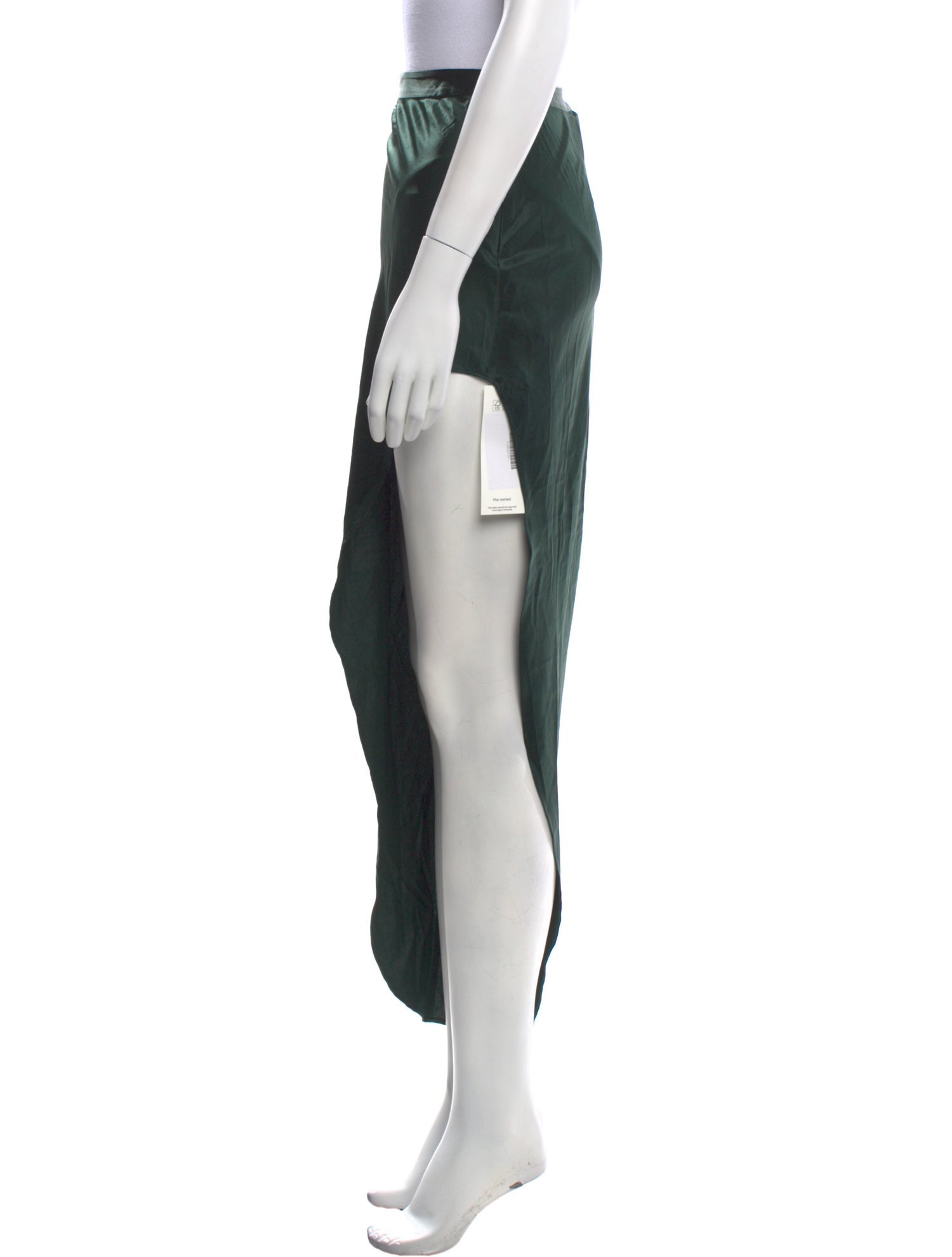 Fleur Du Mal Silk Long Skirt