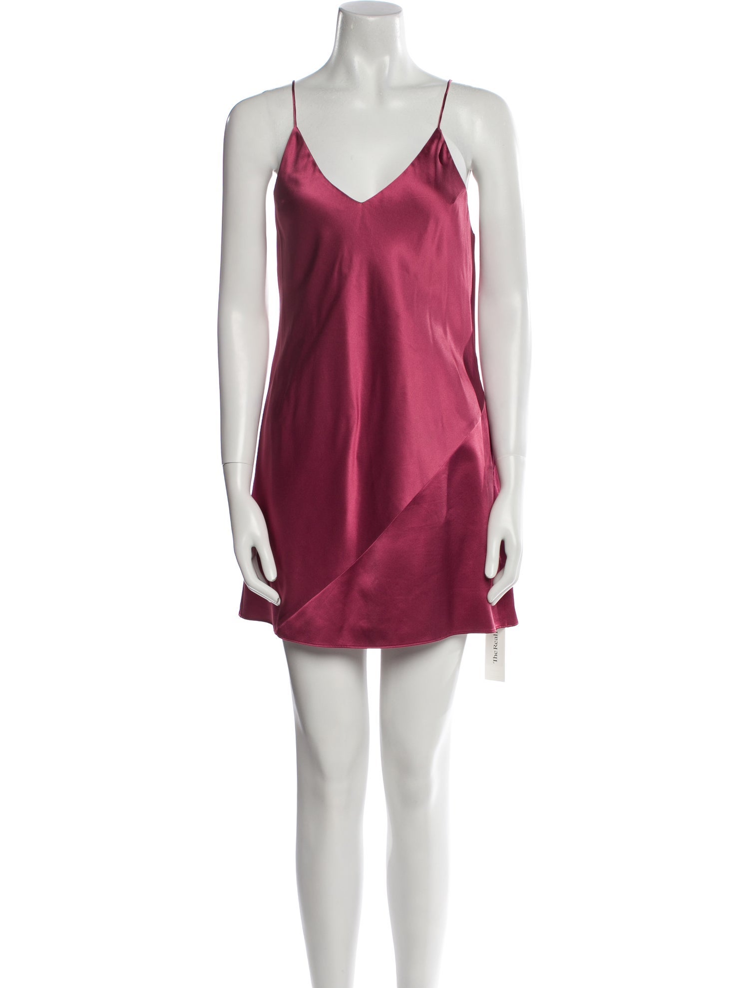 Fleur Du Mal Silk Mini Dress