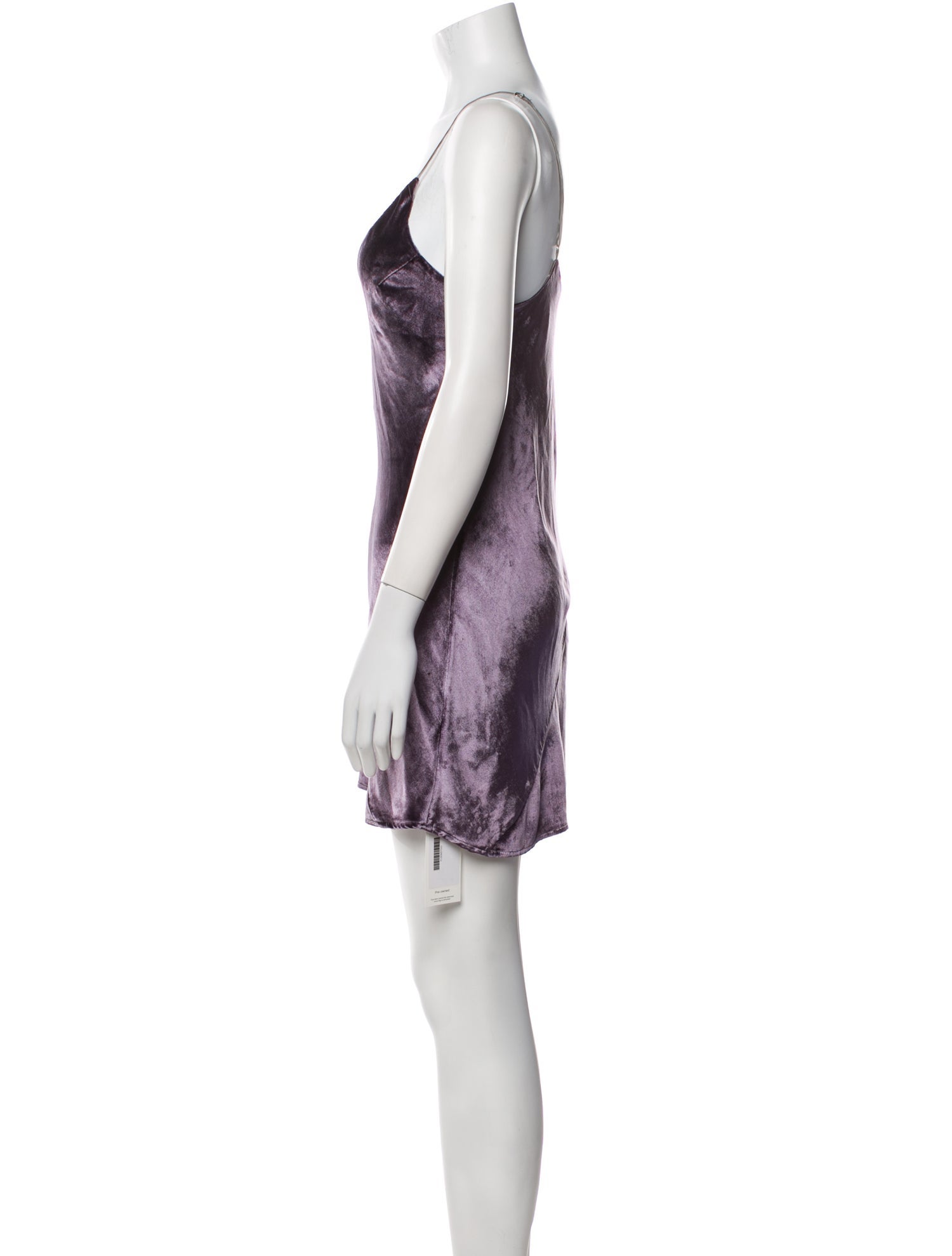 Fleur Du Mal V-Neck Mini Dress