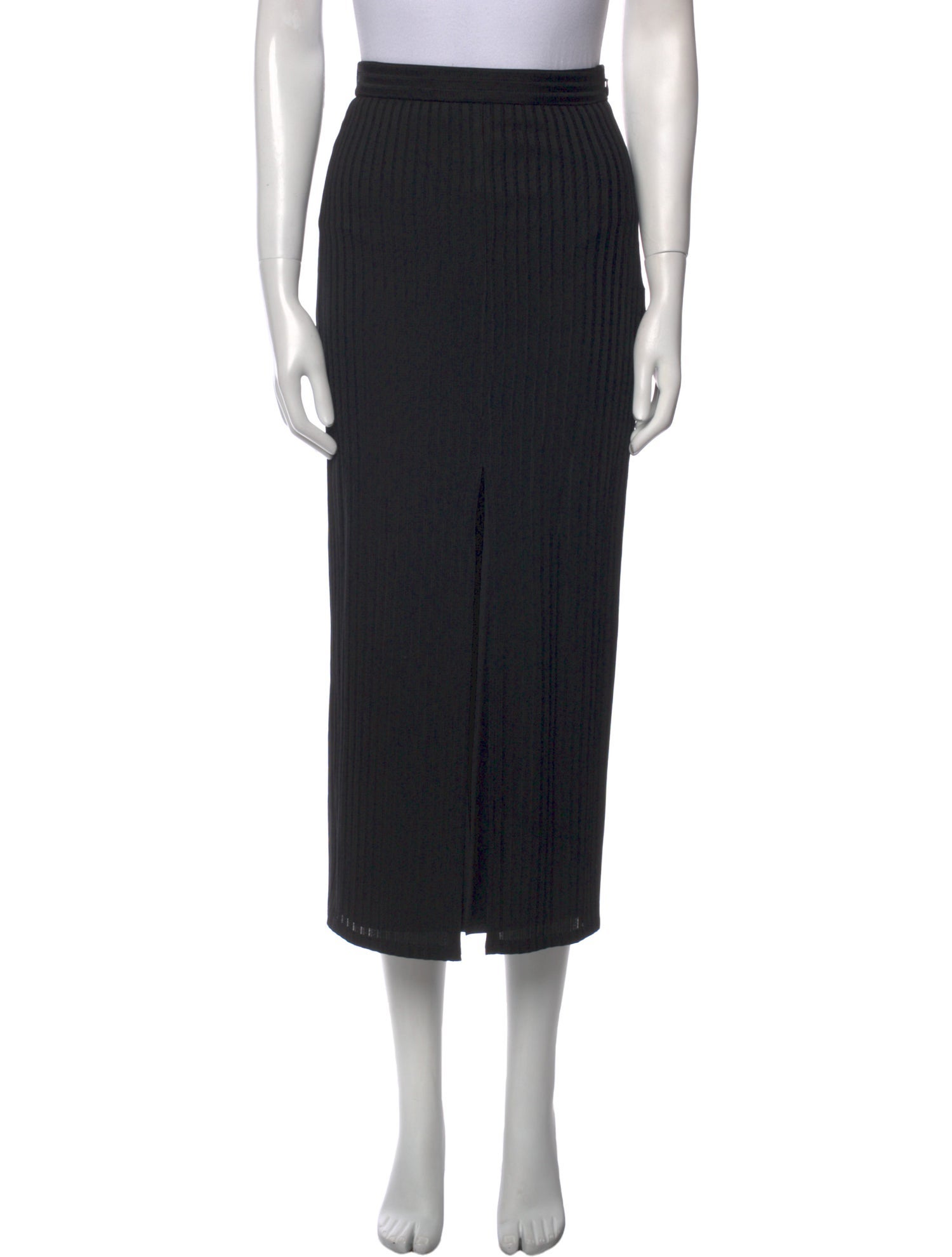 Fleur Du Mal Cutout Accent Midi Length Skirt