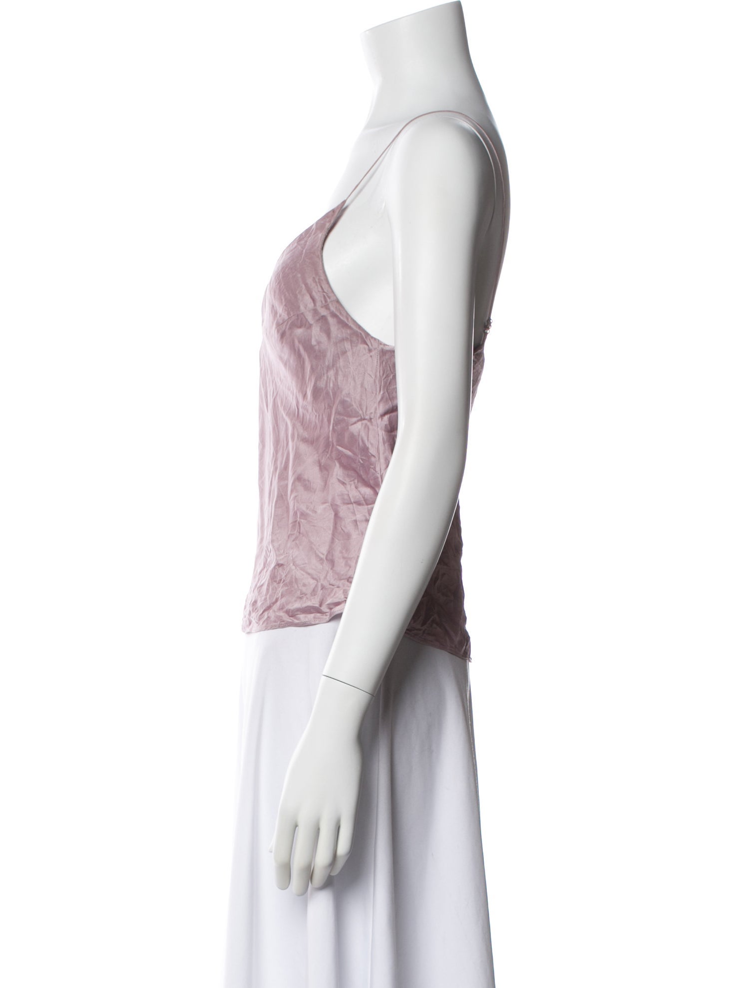 Fleur Du Mal Silk Lace Trim Embellishment Pajamas