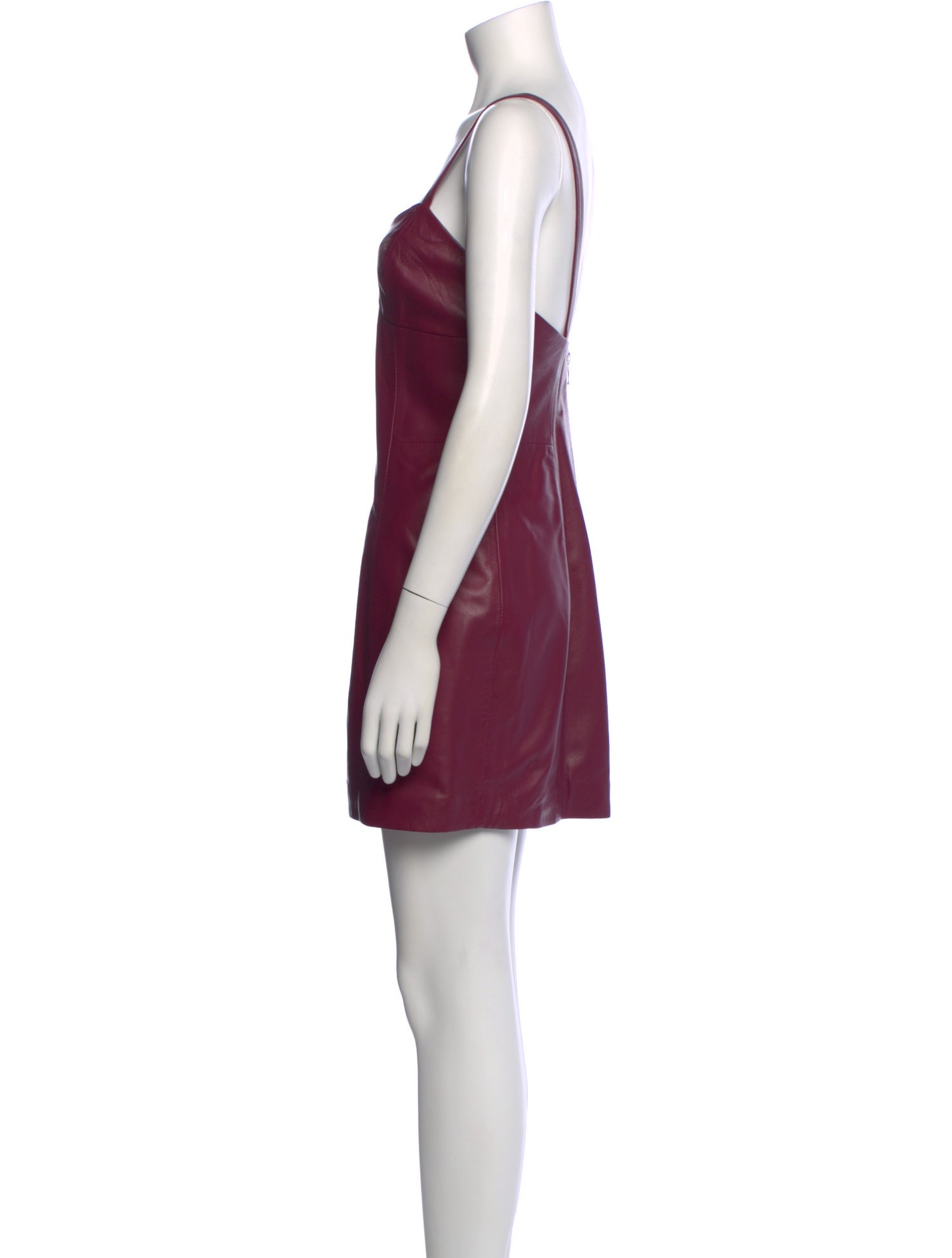 Fleur Du Mal Lamb Leather Mini Dress w/ Tags