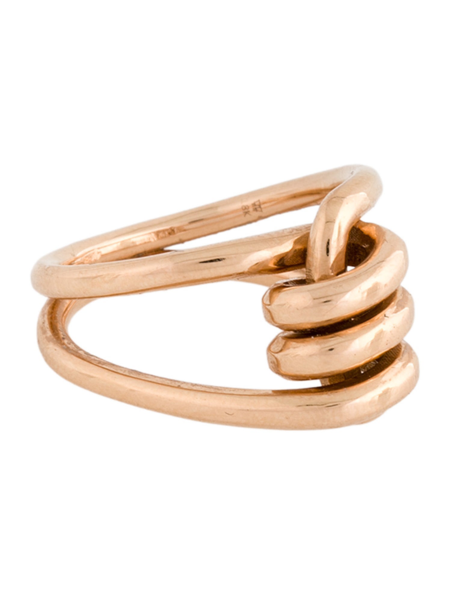 Walters Faith 18K Huxley Single Coil Link ring