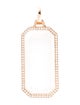 Walters Faith 18K Quartz & Diamond Rectangular Tablet Charm Pendant