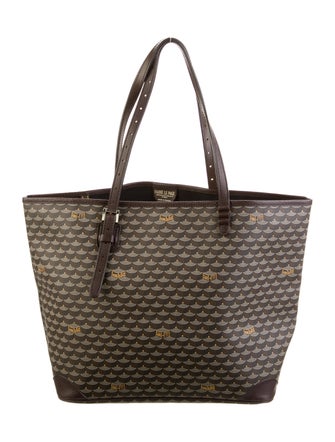 Fauré Le Page Coated Canvas Printed Tote