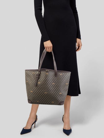 Fauré Le Page Coated Canvas Printed Tote