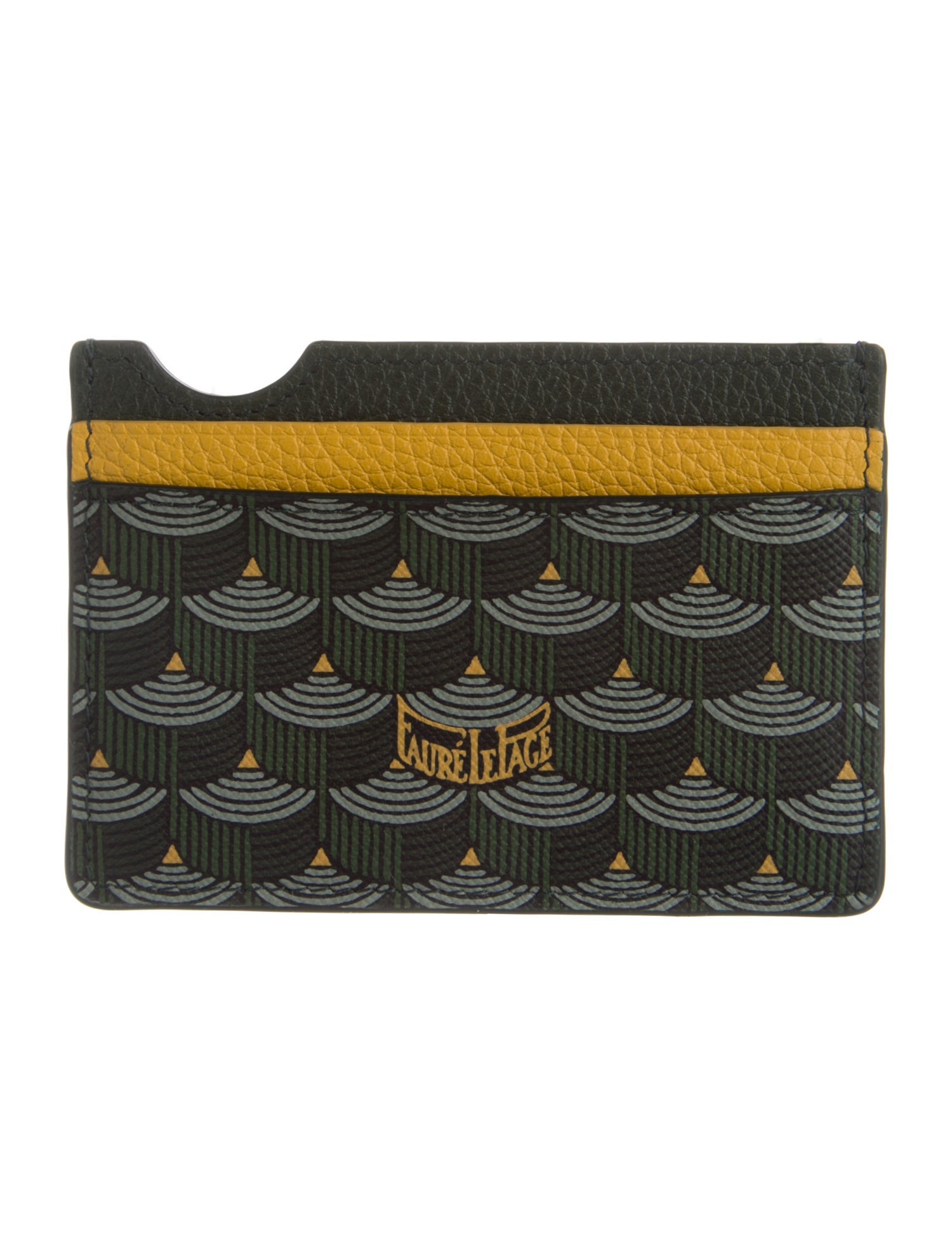Fauré Le Page Etendard 4CC Printed Card Holder