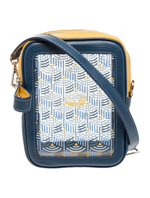 Fauré Le Page Leather PVC Phone Pouch