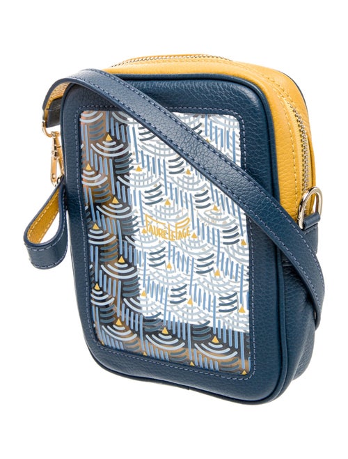 Fauré Le Page Leather PVC Phone Pouch