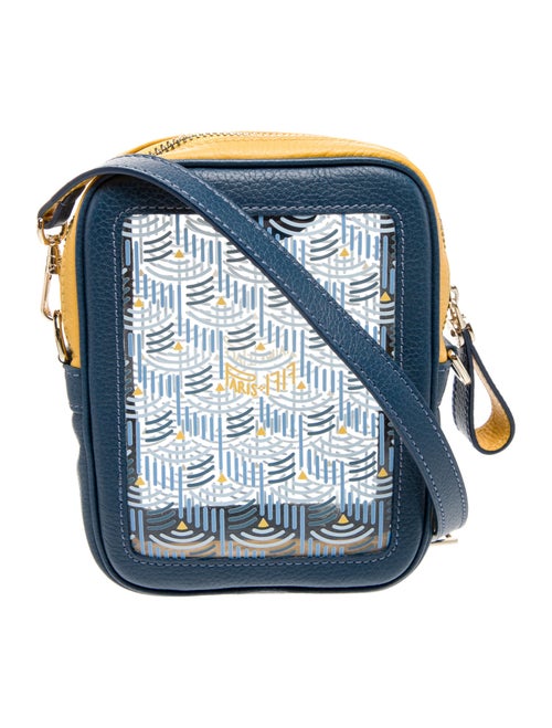 Fauré Le Page Leather PVC Phone Pouch