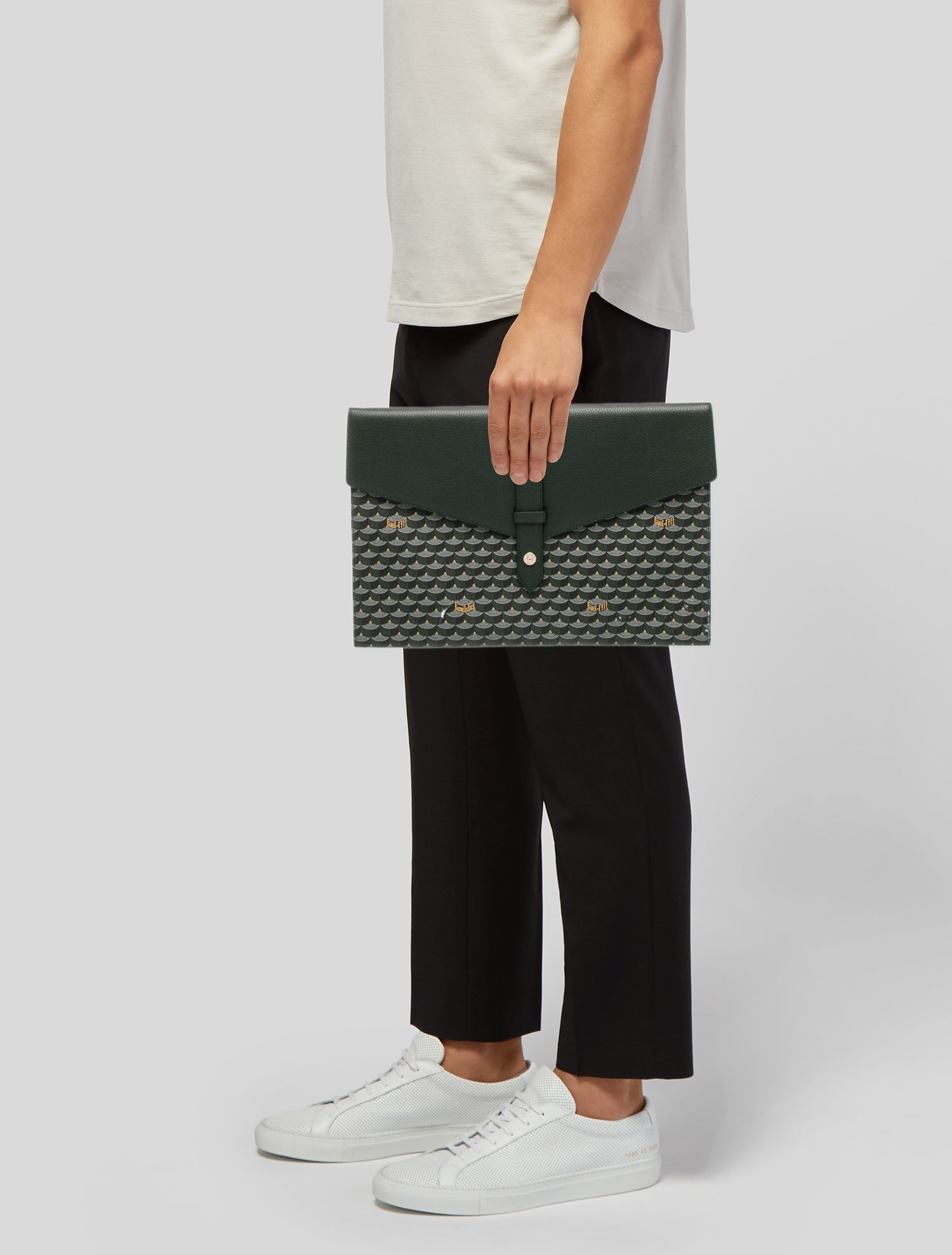 Fauré Le Page Express Envelope Portfolio - Green Portfolios
