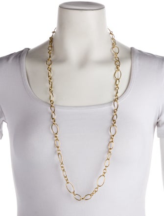 Faraone Mennella 18k Stella Chain Link Necklace