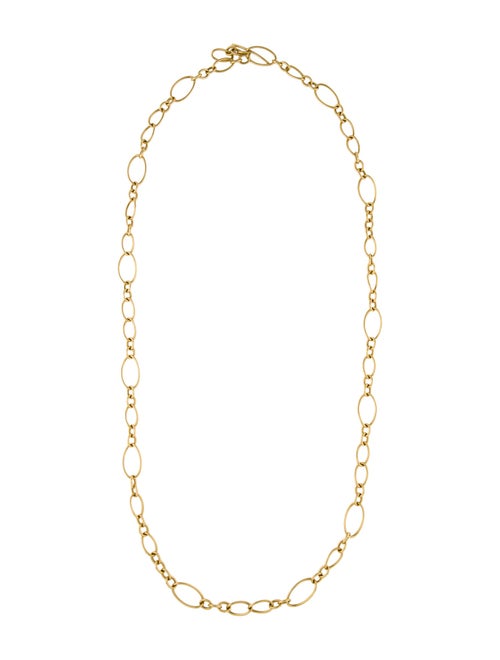 Faraone Mennella 18K Oval LInk Long Necklace