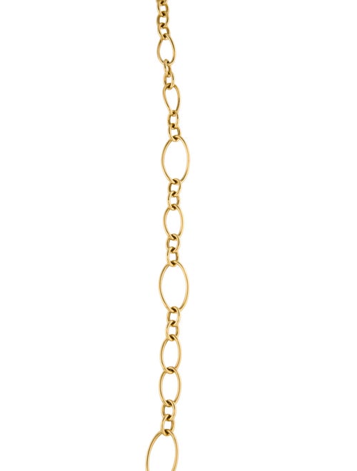 Faraone Mennella 18K Oval LInk Long Necklace