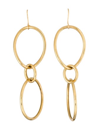 Faraone Mennella 18K Stella Drop Earrings
