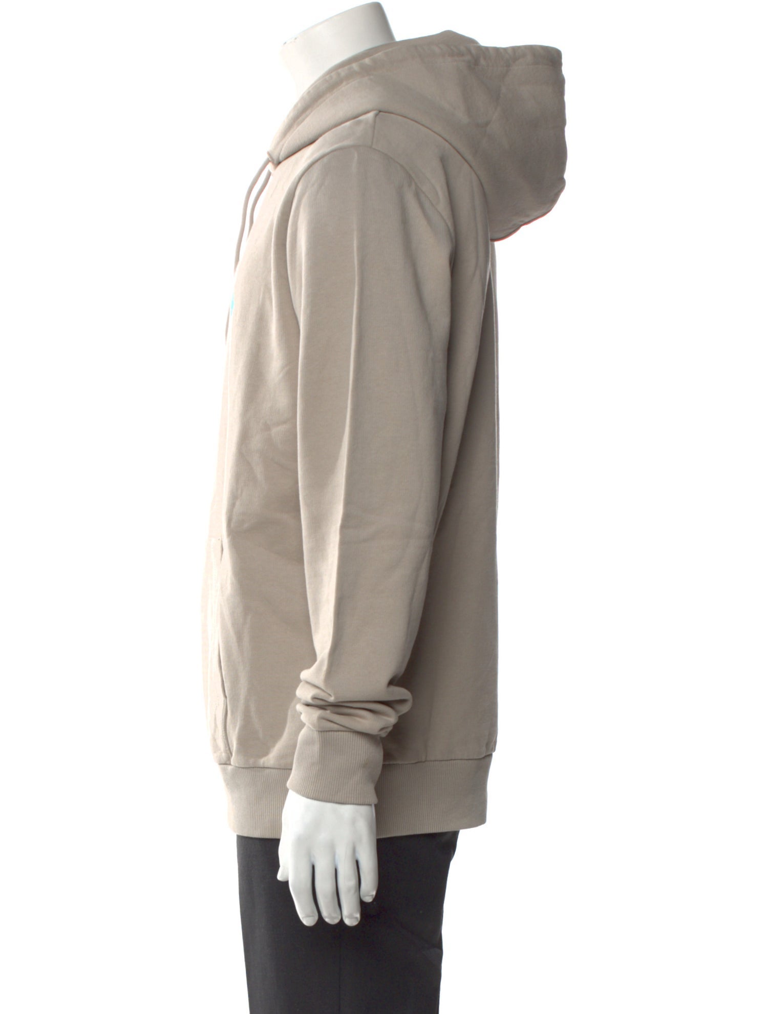 Marcelo Burlon County of Milan Graphic Print V-Neck Hoodie