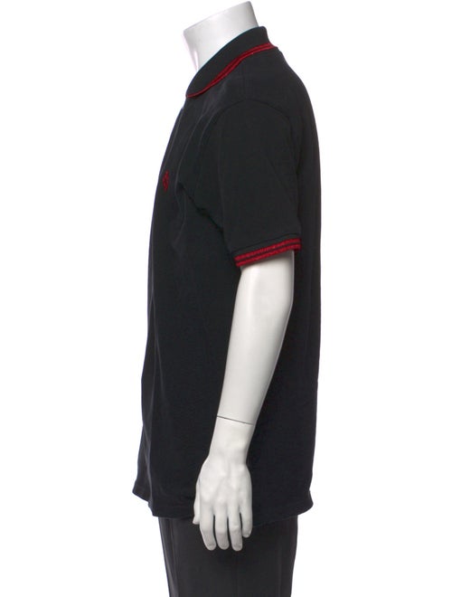 Marcelo Burlon County of Milan Collar Short Sleeve Polo Shirt