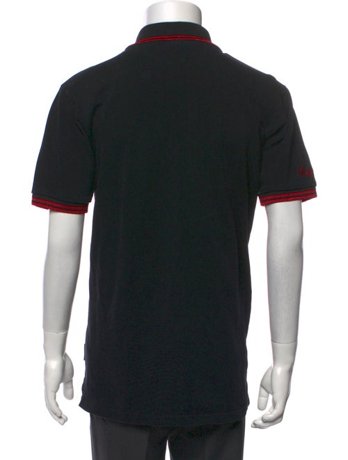 Marcelo Burlon County of Milan Collar Short Sleeve Polo Shirt