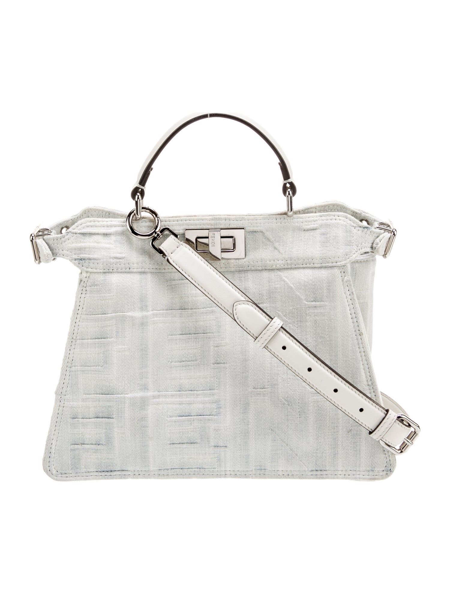 Fendi x Marc Jacobs Canvas Top Handle Bag