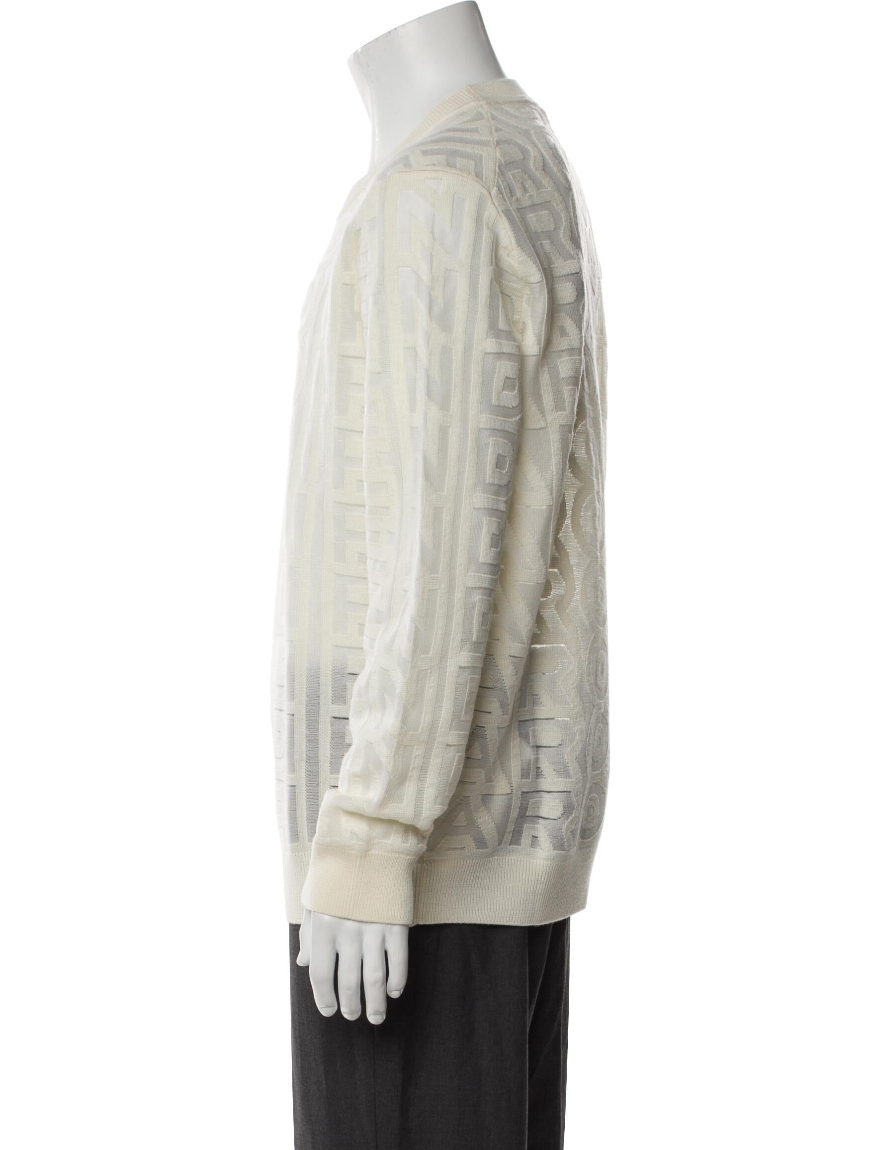 Fendi x Marc Jacobs Wool Crew Neck Pullover w/ Tags