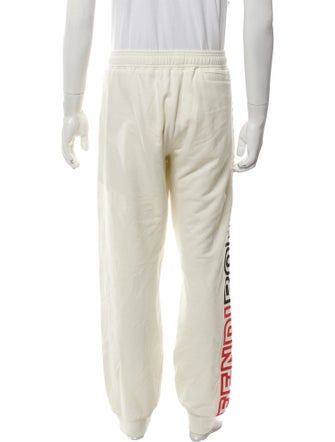 Fendi x Marc Jacobs Graphic Print Embroidered Accent Lounge Bottoms