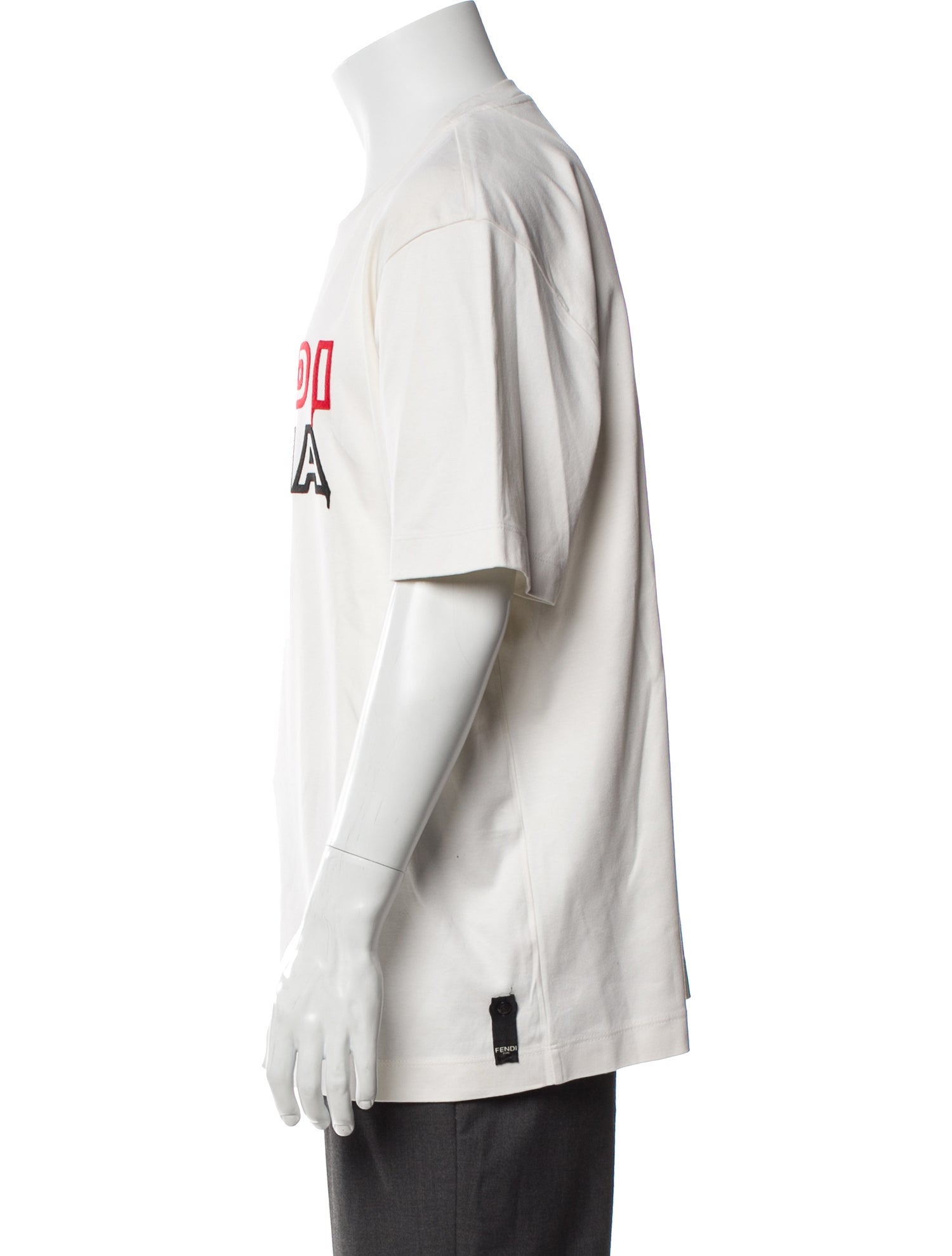 Fendi x Marc Jacobs Graphic Print Crew Neck T-Shirt