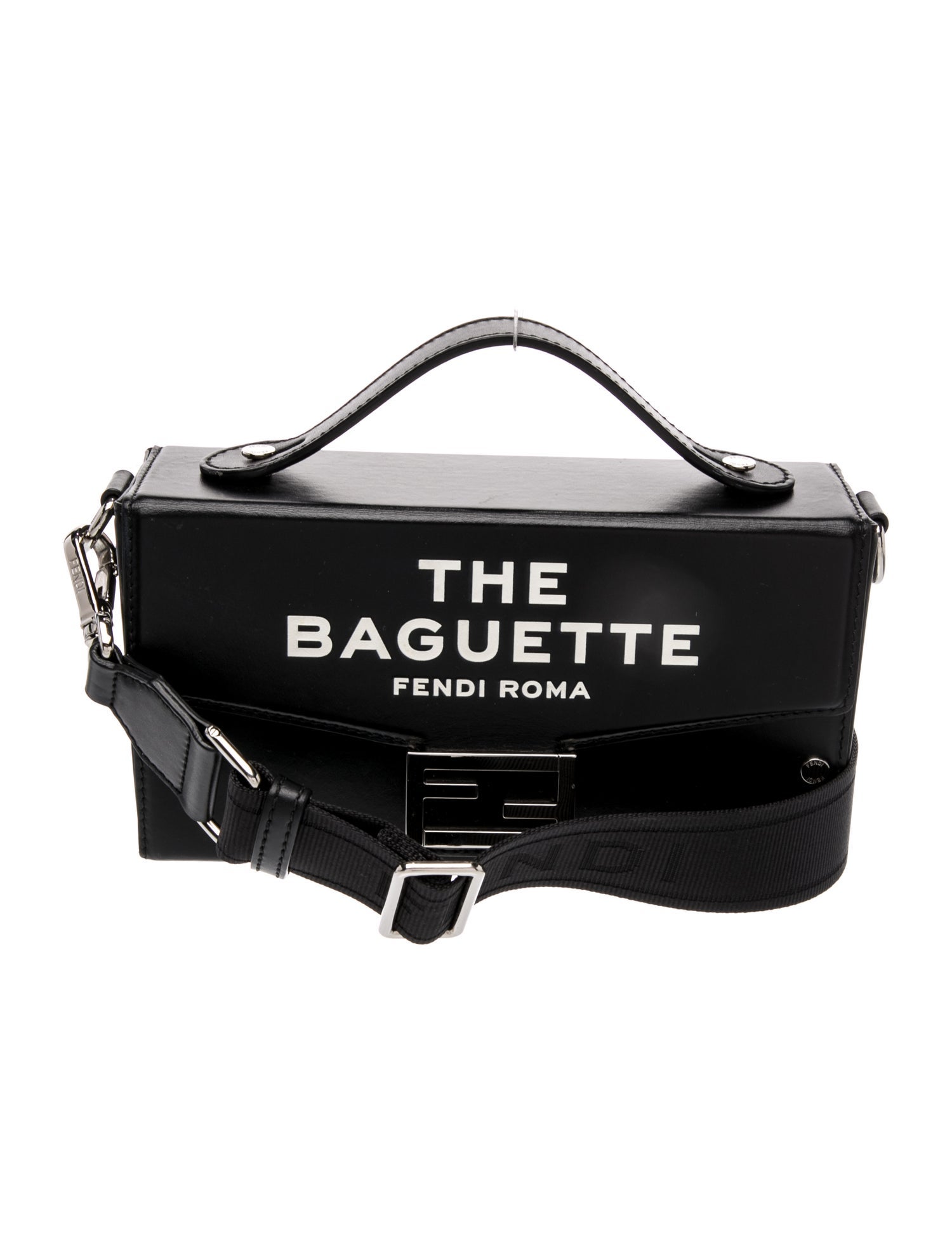 Fendi x Marc Jacobs Leather Top Handle Bag