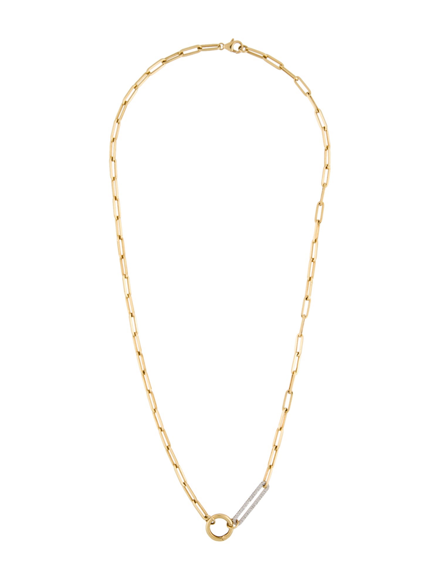 ★PEARLY MORE★ Clip Holder Drop Chain Necklace 976cec7d5185407c8c20793f19546d