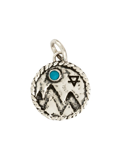 FoundRae x Pamela Love Turquoise 'Earth' Medium Medallion Charm