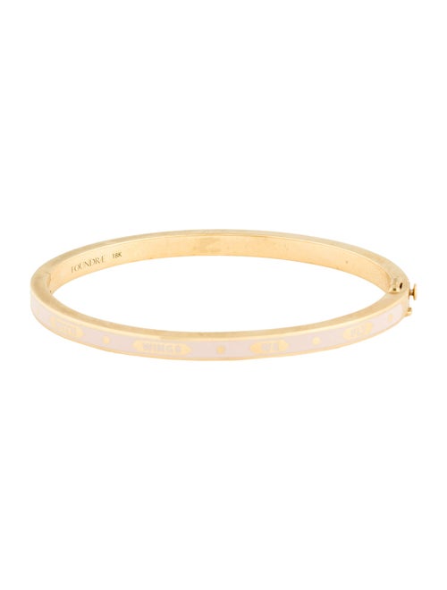 FoundRae 18K 'With Wings We Fly' Bangle