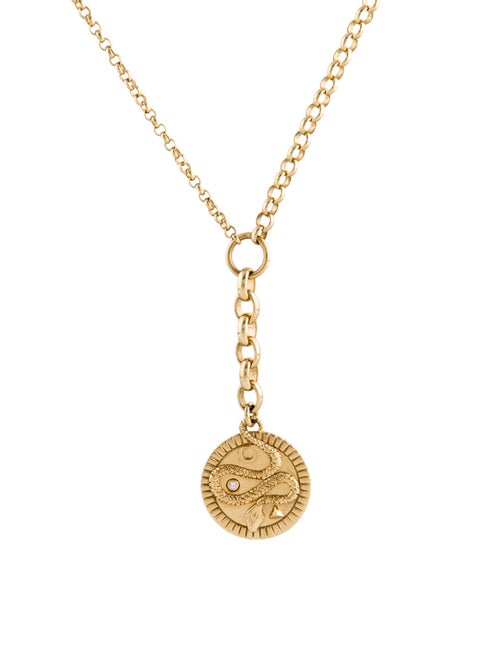 FoundRae 18K Diamond Wholeness Medium Mixed Belcher Extension Chain Necklace