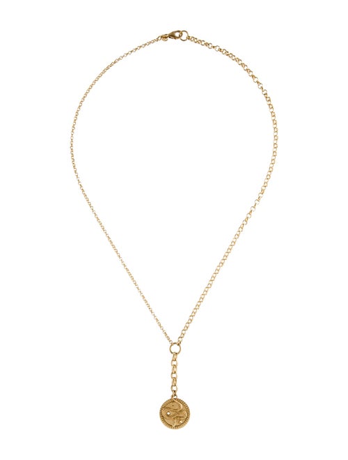 FoundRae 18K Diamond Wholeness Medium Mixed Belcher Extension Chain Necklace