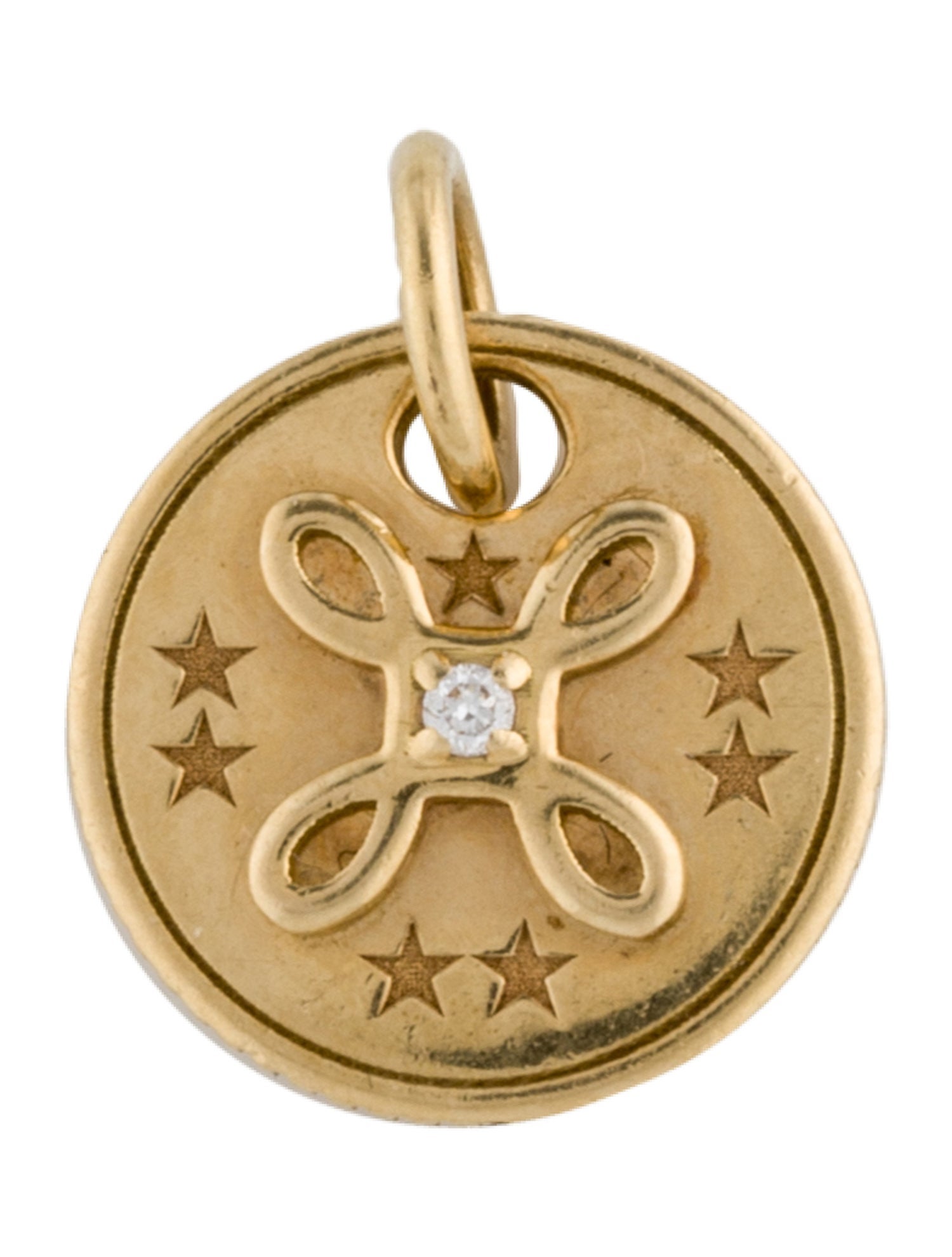 Tiffany & Co. 18K Eiffel Tower Charm - 18K Yellow Gold