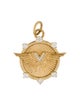 FoundRae 18K Diamond Vivacity Medallion Charm
